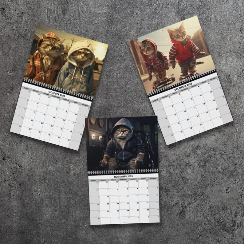 Frendorf | 2025 Thug Cat Kalender