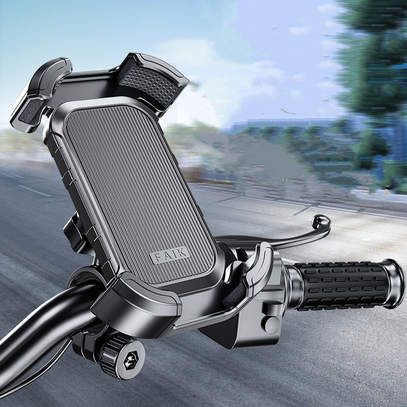 360° Rotationshalterung mit Auto-Lock-Mechanismus für sicheres Radfahren und schnellen Zugriff