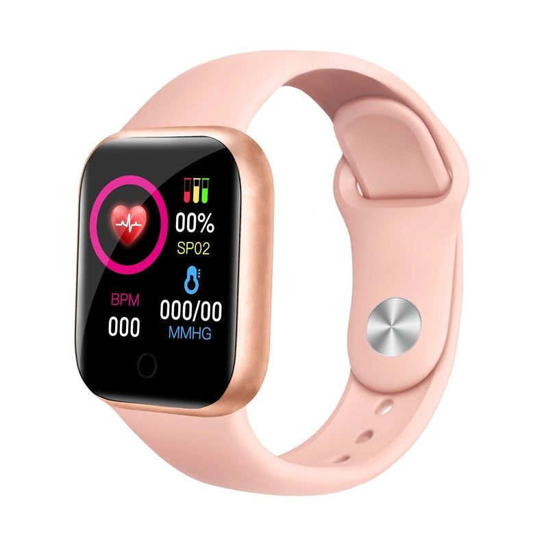 Frendorf | Stilvolle Fit bit Smartwatch für Frauen Eleganter Fitness Tracker mit fortschrittlichen Gesundheitsfunktionen, Perfekt für aktive Damen