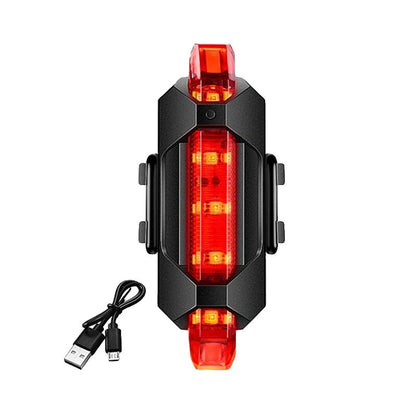 Frendorf | USB Rechargeable Bike Light – Wiederaufladbares Fahrradlicht mit Rücklicht & 3 Lichtmodi für maximale Sichtbarkeit