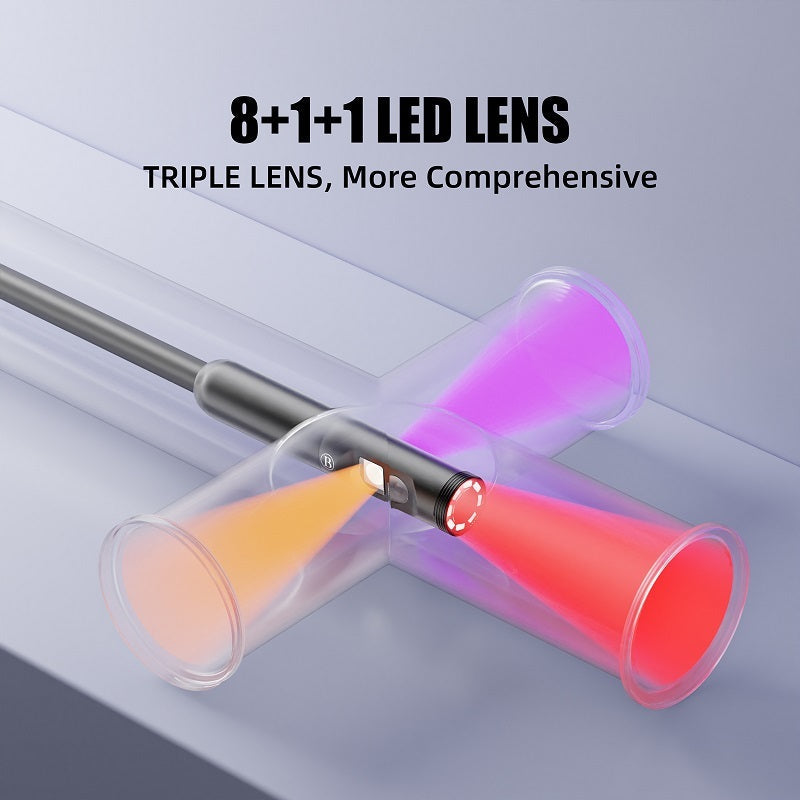 Frendorf | Borescope Endoskopinspektionskamera für Autoreparatur und Leckageerkennung Untersuchung