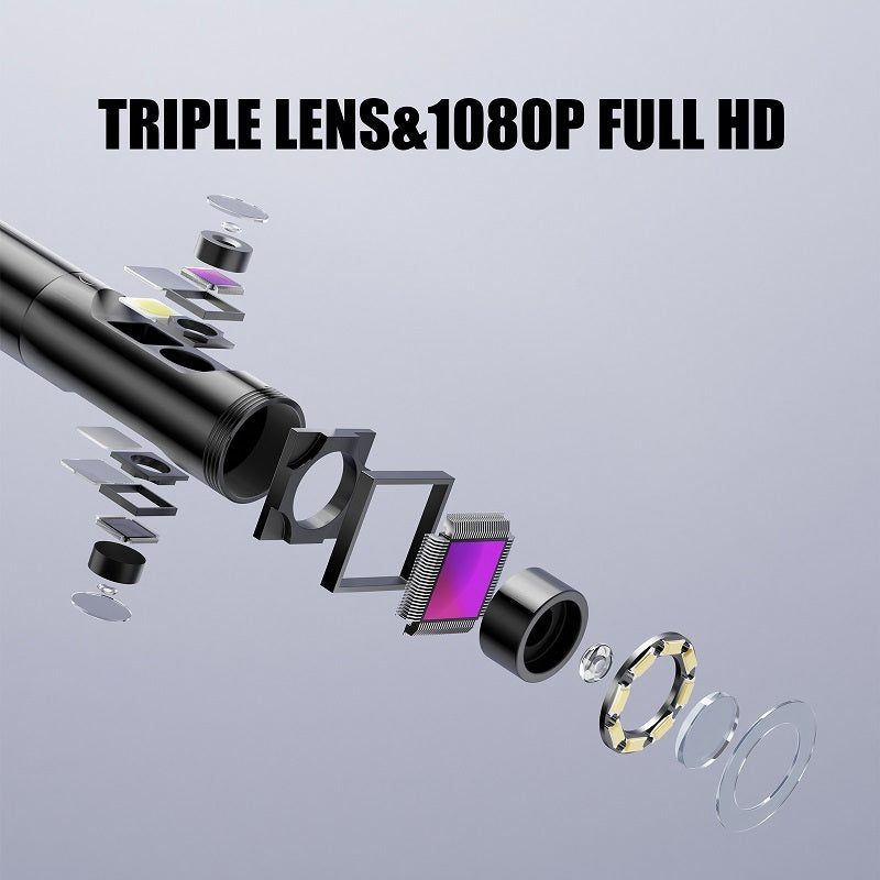 Frendorf | Borescope Endoskopinspektionskamera für Autoreparatur und Leckageerkennung Untersuchung