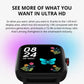 Frendorf | Elegante Damen Fitness Smartwatch Fortgeschrittener Fitness Tracker für Frauen, Massgeschneidert für Gesundheits- und Aktivitätsüberwachung