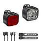 Frendorf | Rechargeable Bike Lights Set – Wiederaufladbare Fahrradlichter mit Front- & Rücklicht für maximale Sicherheit