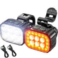 Frendorf | Rechargeable Bike Lights Set – Wiederaufladbare Fahrradlichter mit Front- & Rücklicht für maximale Sicherheit