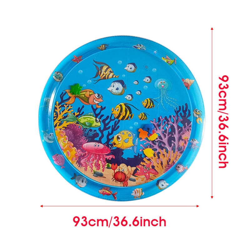 Frendorf | Aufblasbare Wasser-Sinnesmatte für Bauchlage für Baby & Haustier