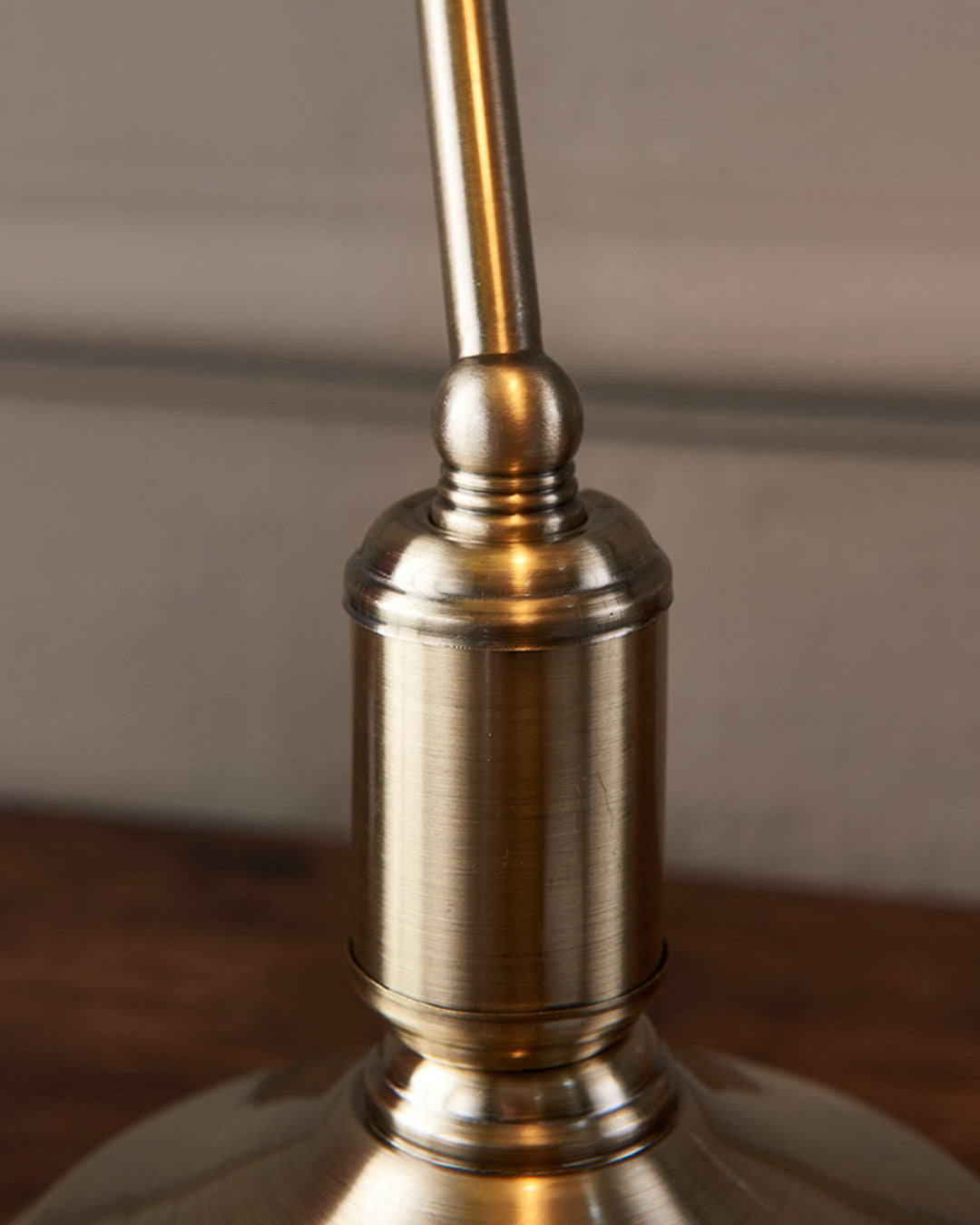 Klassische Bankierlampe
