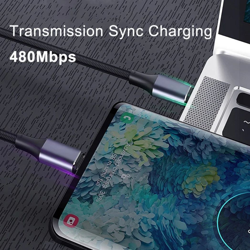 Frendorf | USB-C zu USB-C Schnelllade Kabel – 100W Leistungsstark und Langlebig