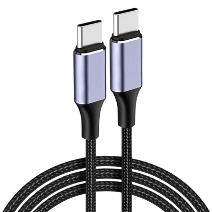Frendorf | USB-C zu USB-C Schnelllade Kabel – 100W Leistungsstark und Langlebig
