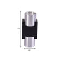 Frendorf | Tube Disco Pub Wandleuchte Aluminium Einfach 3"/4.5" H LED Wandmontage Beleuchtung in Silber, Blau/Gelb/Purpur Licht