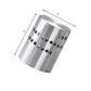 Frendorf | Modernes 3D Wirbel-Wandlicht-Kit Metall Wein Pub RGB Farbwechselnde LED Wandleuchte in Chrome