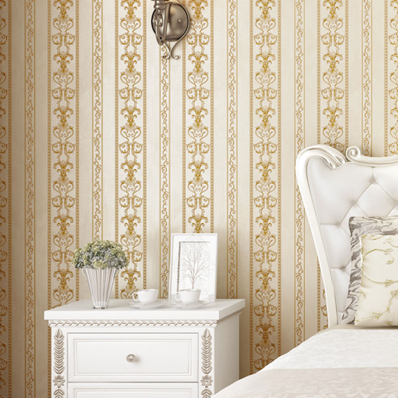 Frendorf | Waterdichte Elegante Bloemen Wandbekleding Retro Behang Rol voor Gastenverblijf Decor