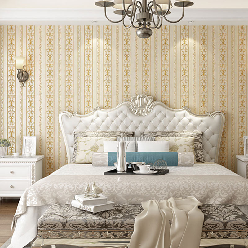 Frendorf | Waterdichte Elegante Bloemen Wandbekleding Retro Behang Rol voor Gastenverblijf Decor