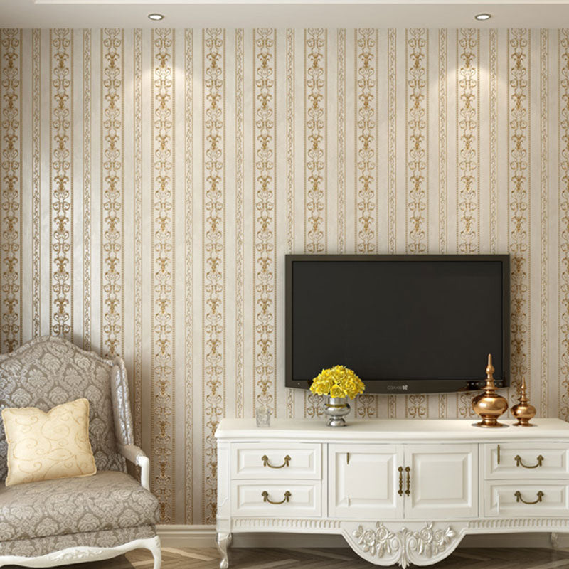 Frendorf | Waterdichte Elegante Bloemen Wandbekleding Retro Behang Rol voor Gastenverblijf Decor