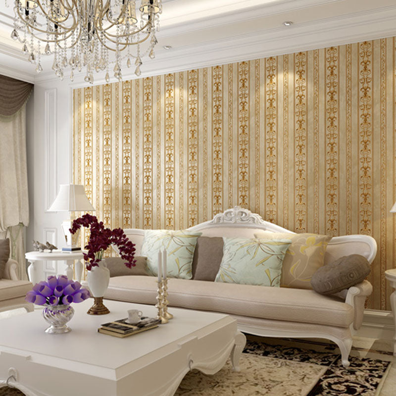 Frendorf | Waterdichte Elegante Bloemen Wandbekleding Retro Behang Rol voor Gastenverblijf Decor