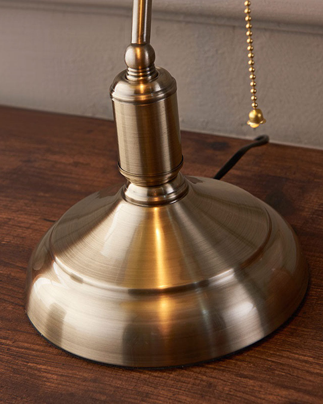 Klassische Bankierlampe