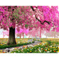 Wasserabweisendes Blossoms Wandbild Personalisierte Größe Einfache Wandkunst für Café Dekor