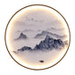 Frendorf | Blauwe Foggy Mountain Wandbehang Licht Azië Aluminium LED Wandverlichting voor Woonkamer Decoratie