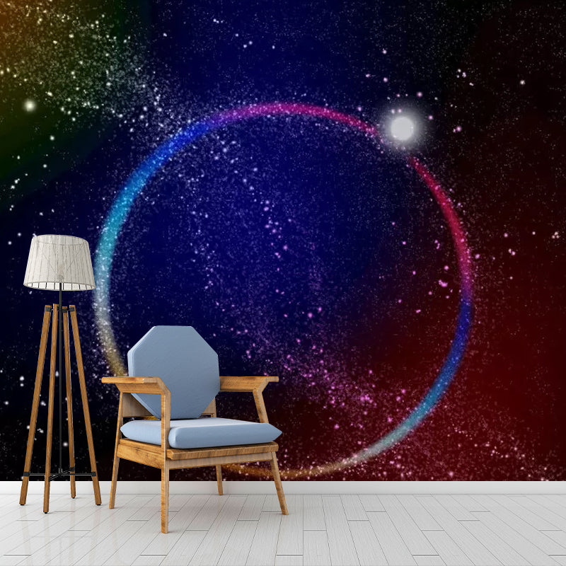 Wasserdichtes Deep Space Wandmural Tapete Vliesstoff Einfachheit Wandkunst für die Decke