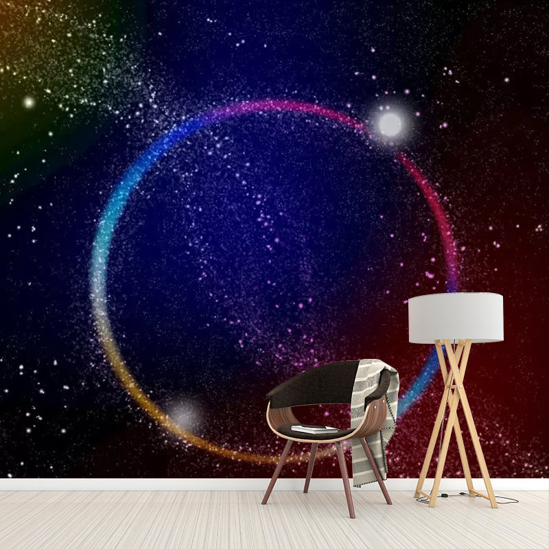 Wasserdichtes Deep Space Wandmural Tapete Vliesstoff Einfachheit Wandkunst für die Decke