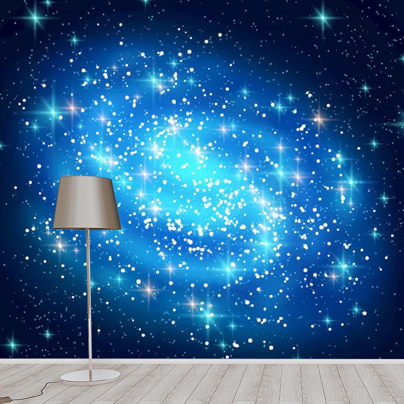 Frendorf | Hele Nebula Wandtapijt voor Accentwand Sterren Wandkunst in Blauw, Vochtbestendig