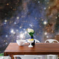 Frendorf | Paarse Nebula Muurdecoratie Sticker Vochtbestendige Muurbedekking voor HuDecoration
