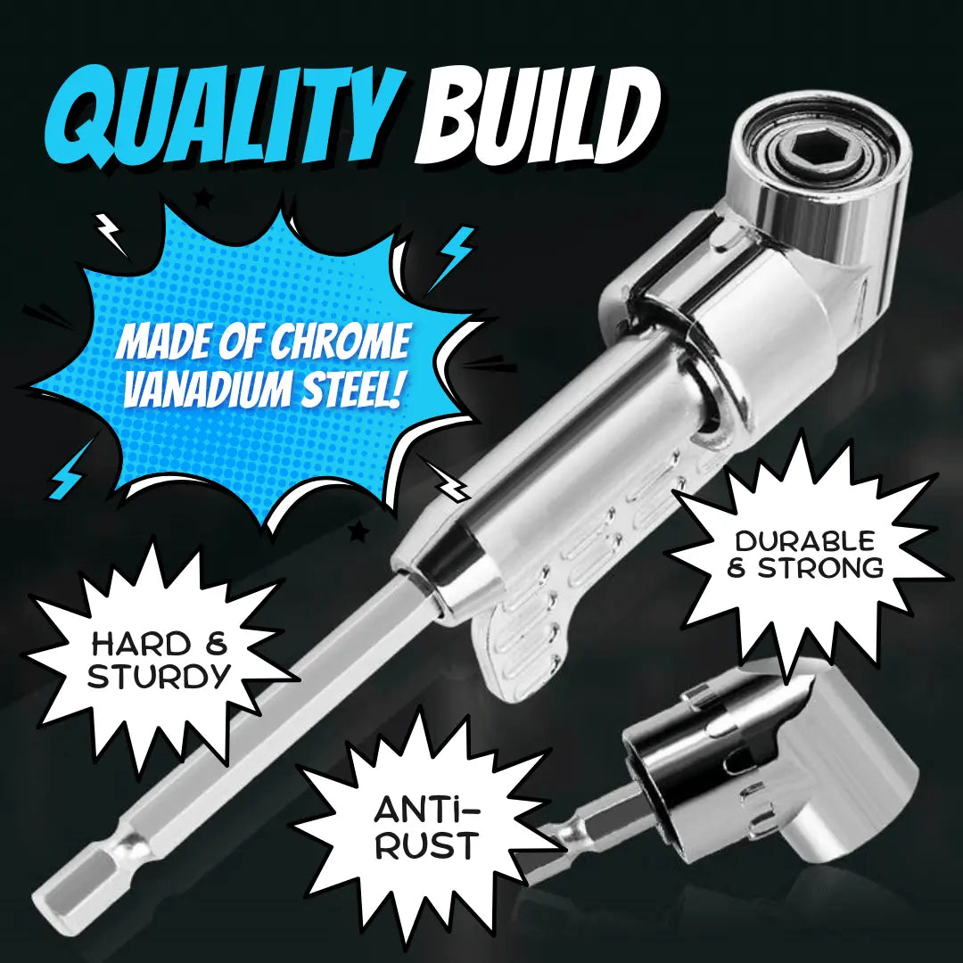 Frendorf | 105° Zinklegierung Winkelbohrer Adapter