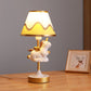 Frendorf | Twinklehorn – Einhorn Tischlampe mit Stoffschirm für Arbeitszimmer