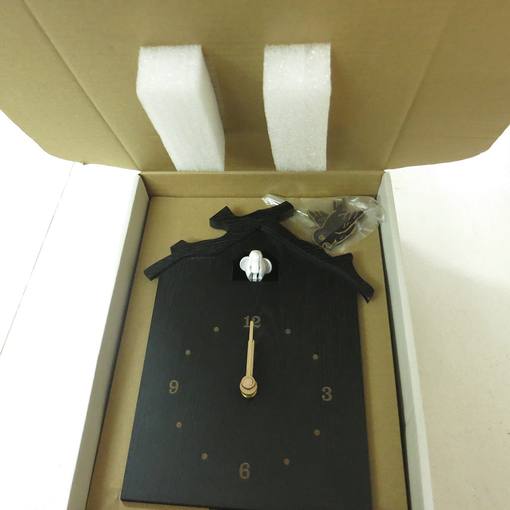 Cuckoo Pendelstille Wanduhr für das Wohnzimmer 12 Zoll