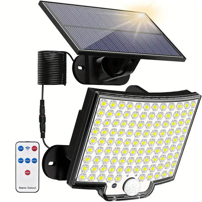Frendorf | 106LED Super Bright Bewegungssensor Solar Power LED Garten Wandlicht