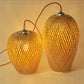 Frendorf | BambooHaven Hängeleuchte | Rustikaler Stil | Handgefertigt | Umweltfreundliche Bambuslampe | Dekorative Pendelleuchte