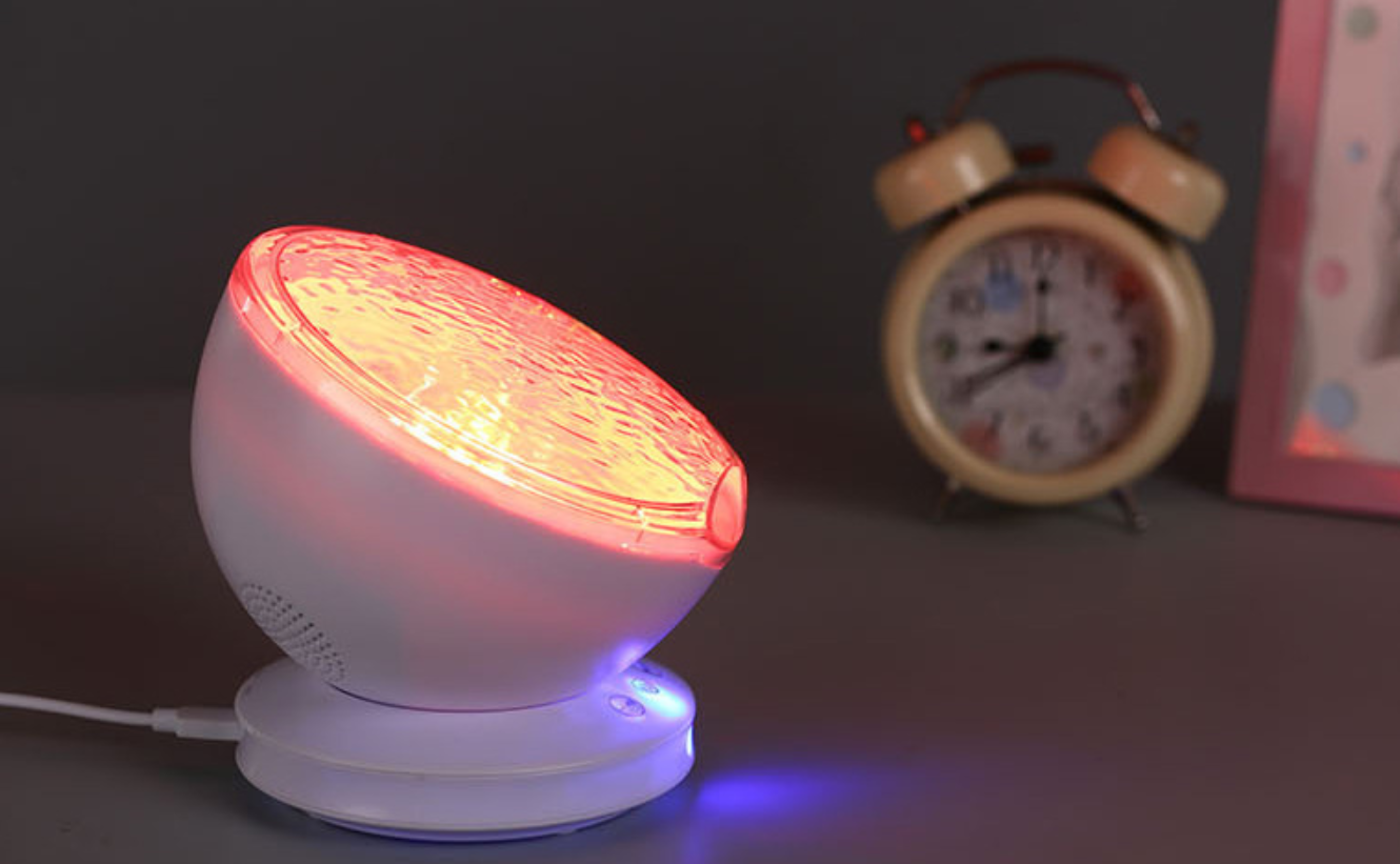 Frendorf | BlissWave | Ozean Wellen Projektor | Entspannendes Lichtspektakel | Automatische Abschaltung