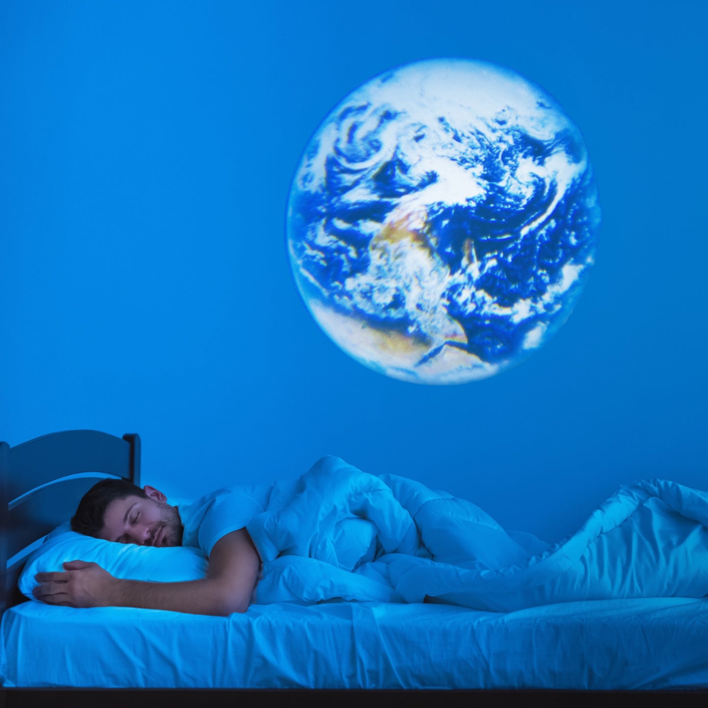 Projektionslampe - EarthGlow - LED Erddesign - Inspiriert Neugier