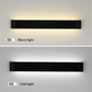 Nordic LED Wandleuchte - Moderne gebürstete Aluminium Innenwandleuchte