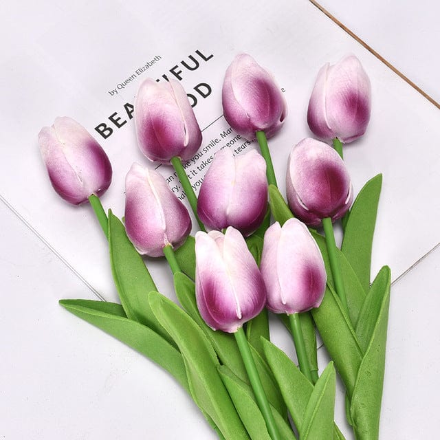 Frendorf | 10 Stück Künstliche Mini-Tulpen
