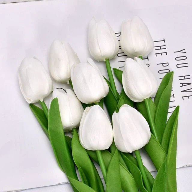 Frendorf | 10 Stück Künstliche Mini-Tulpen