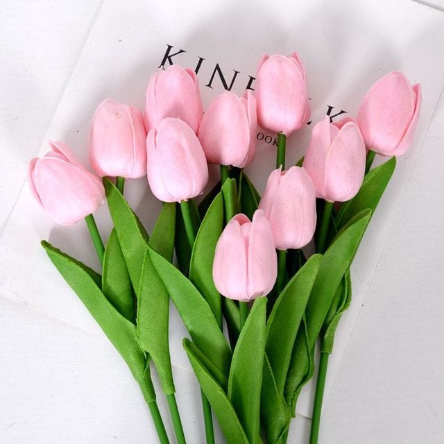 Frendorf | 10 Stück Künstliche Mini-Tulpen
