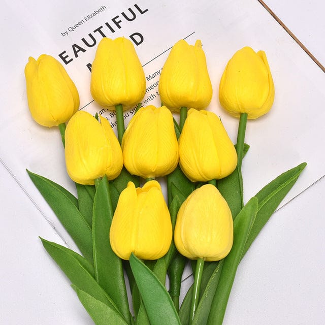 Frendorf | 10 Stück Künstliche Mini-Tulpen