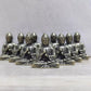 10 Stück Mini Messing Sitzender Buddha Statue Figur für Reise Buddhismus Anbetung Zuhause Büro Schreibtischdekoration