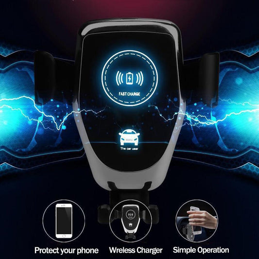 Frendorf | 10W QI Wireless Fast Charger Auto Halterung Ständer für iPhone XS Max Samsung S9 für Xiaomi MIX 2S Huawei Mate 20 Pro Mate 20 RS