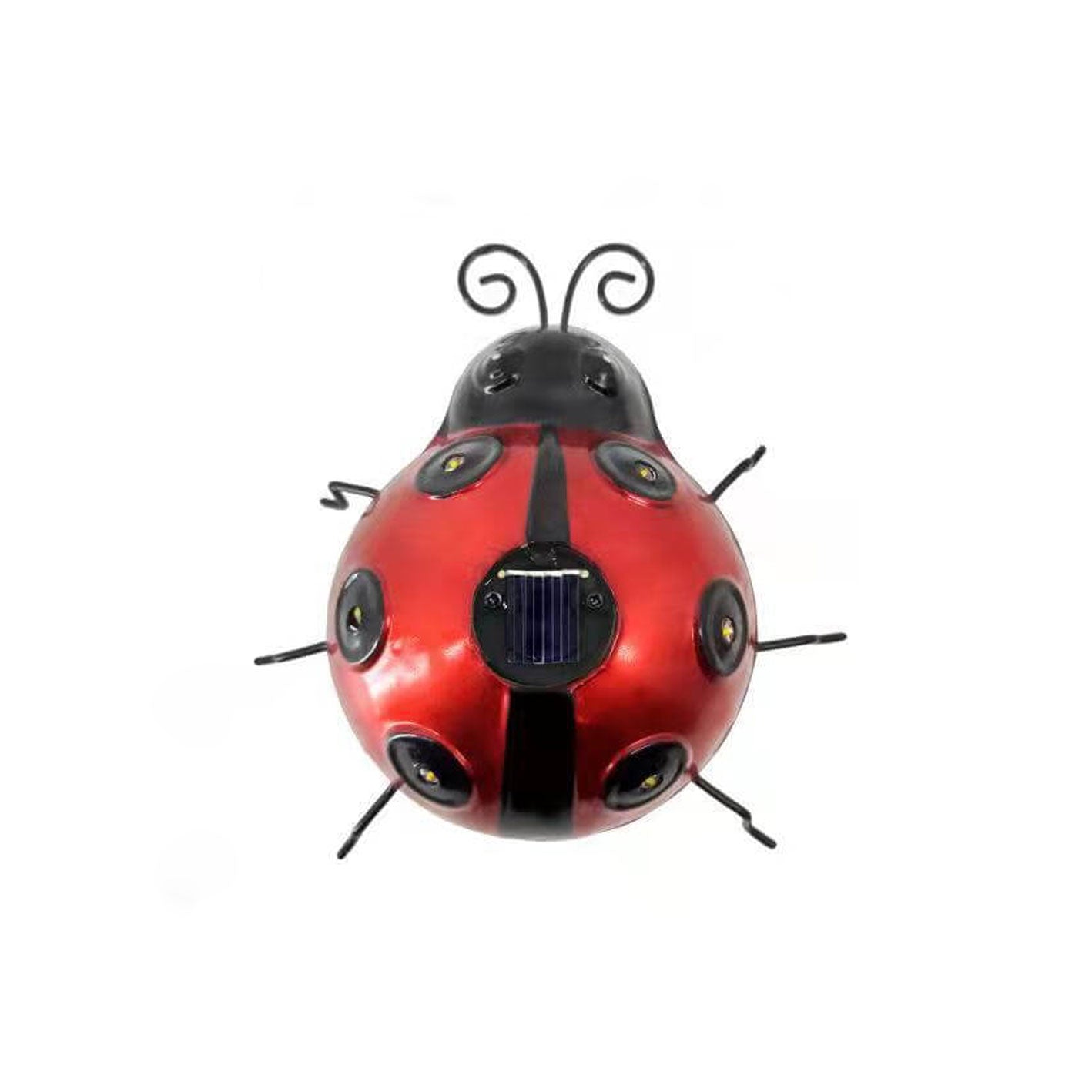 Frendorf | SolarBug LED Gartenleuchte | Marienkäfer Design | Solarbetrieben | Dekorative Rasenbeleuchtung