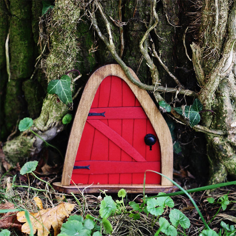 Frendorf | FairyHaven Mini-Elfentür | Märchenhafte Dekoration | Fantasievolle Szenen für Zuhause