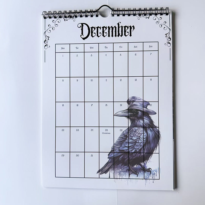 Frendorf | 2025 Vintage Gothic Castle Thema Wandkalender