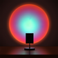 GlowBright – Retro-Sonnenuntergang-Tischlampe