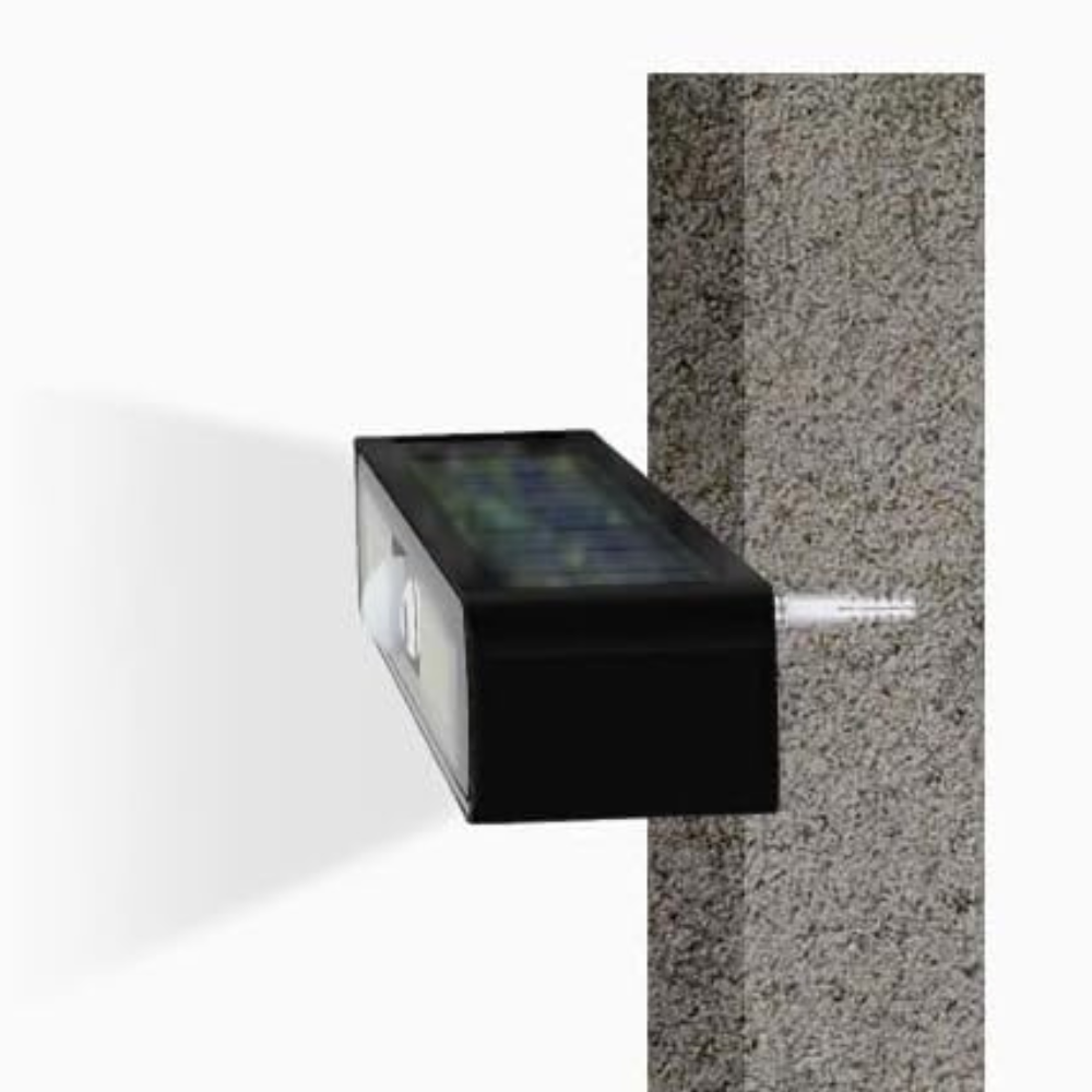 Royelux Solarbetriebene Außen Gartenlampe - Wasserdichtes LED mit Bewegungsmelder