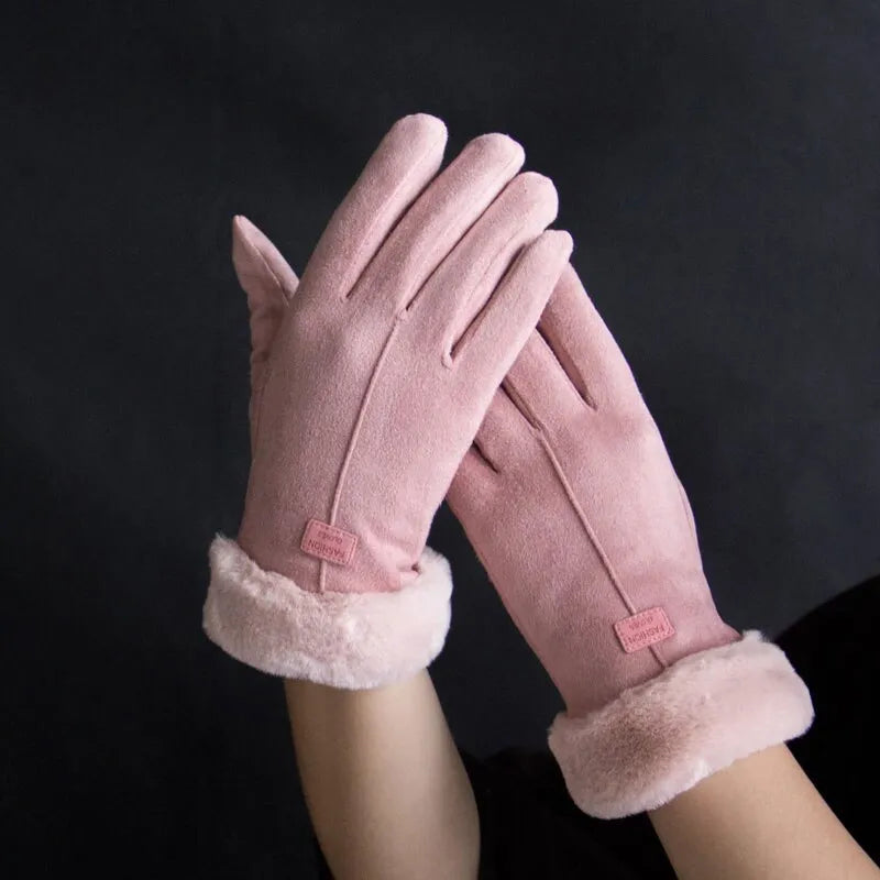 Frendorf | Warme Wildleder Damenhandschuhe - VelvTouch