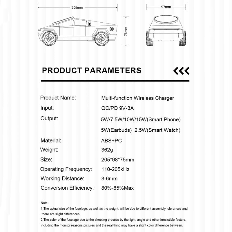Frendorf | 3 in 1 CyberDock Lade Station