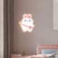 Kreative Cartoon-Hase-Einhorn-Kinder-LED-Wandlampe