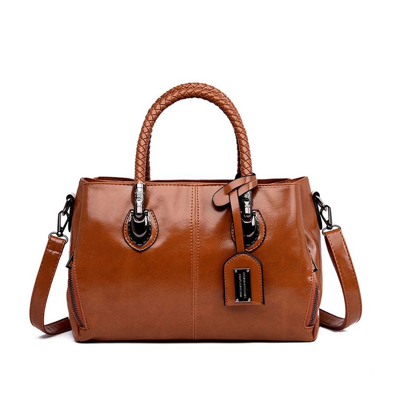 Frendorf | Boston Leder-Handtasche für Damen