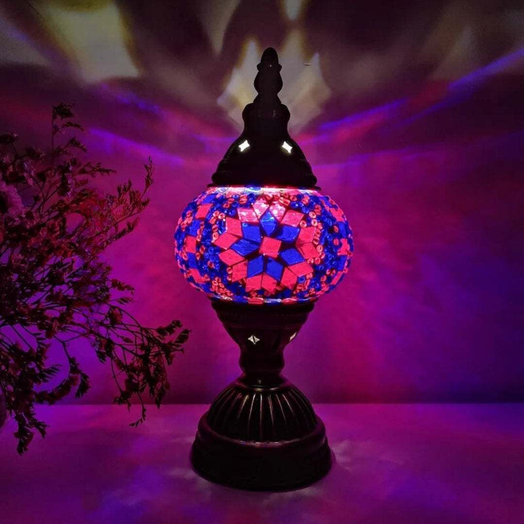 Frendorf | Mosaik Bunte Muster Tischlampe